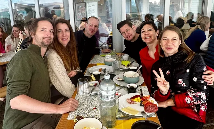 Mitglieder beim gemeinsamen Brunch