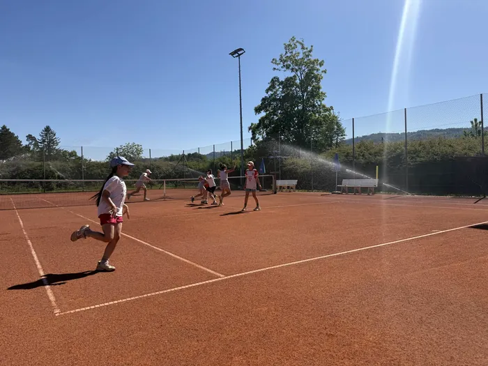 Trainingsszene während des Junioren-Camps